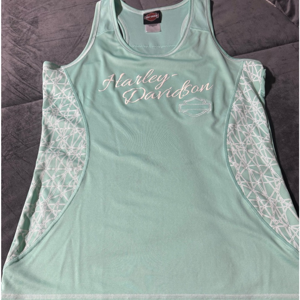 Harley Davidson tank and zip up jacket set